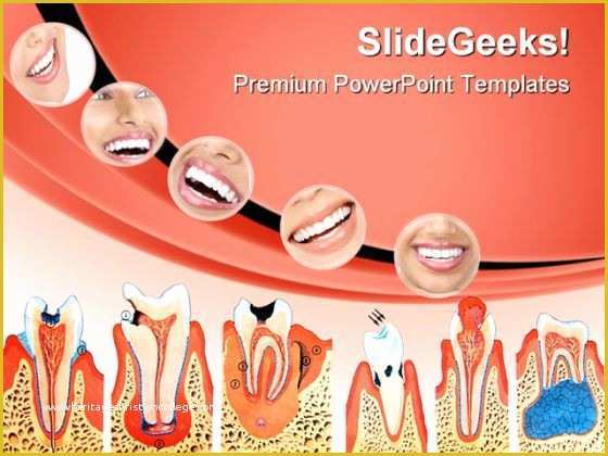 Free Animated Dental Powerpoint Templates Of Teeth Illustration Dental Powerpoint Templates and
