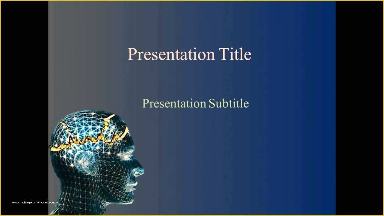 Free Animated Medical Ppt Templates Of Animated Neurology Powerpoint Template Seizures