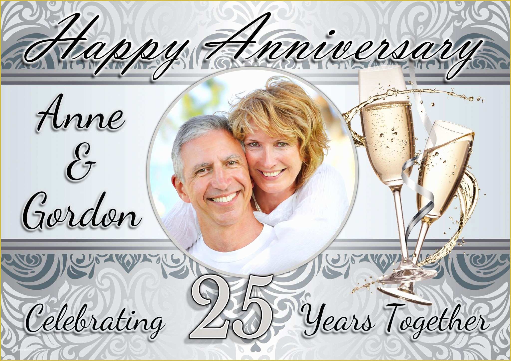 Free Anniversary Invitation Templates Of Anniversary Invitations 25th Silver Wedding Anniversary