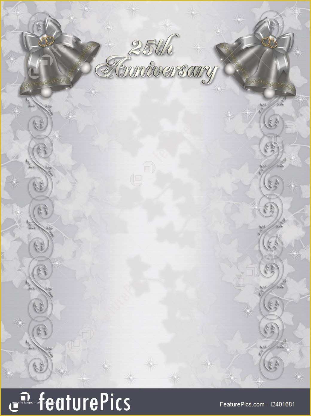 Free Anniversary Invitation Templates Of Free 25th Wedding Anniversary Invitations Free Templates