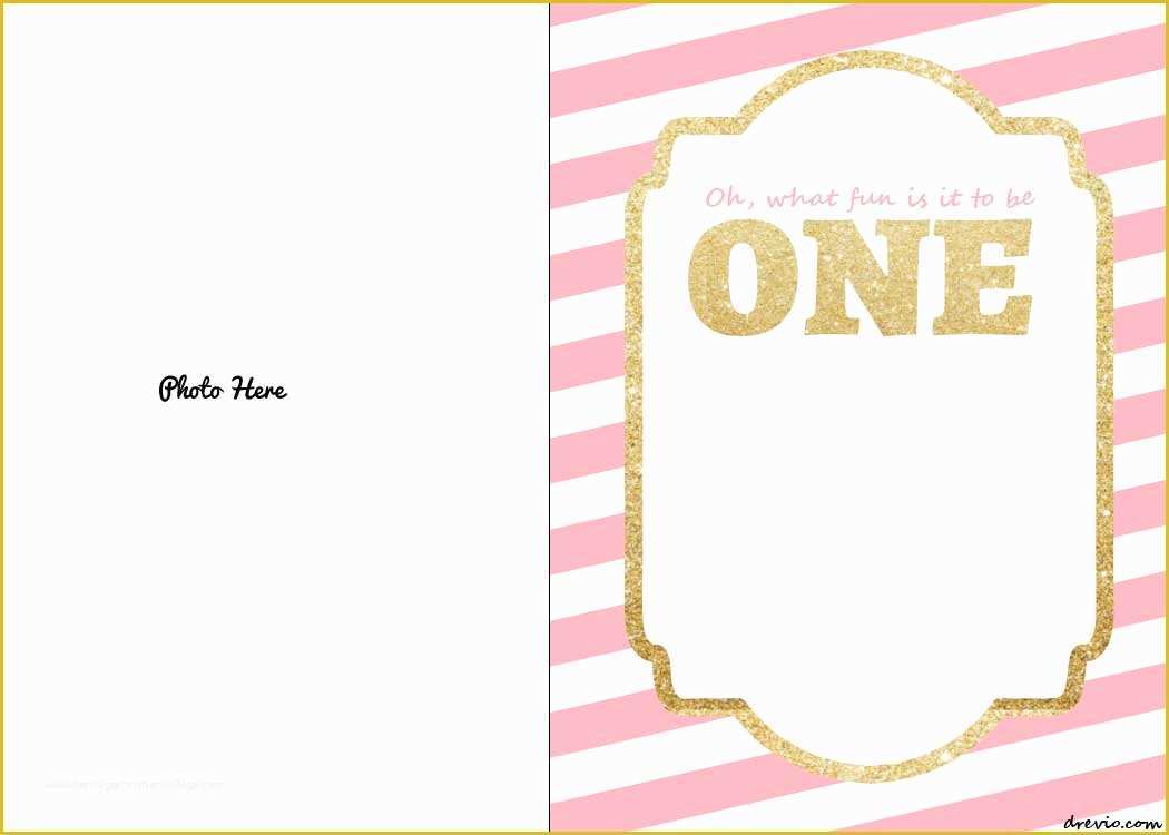 Free Anniversary Invitation Templates Of Free Printable 1st Birthday Invitations Template