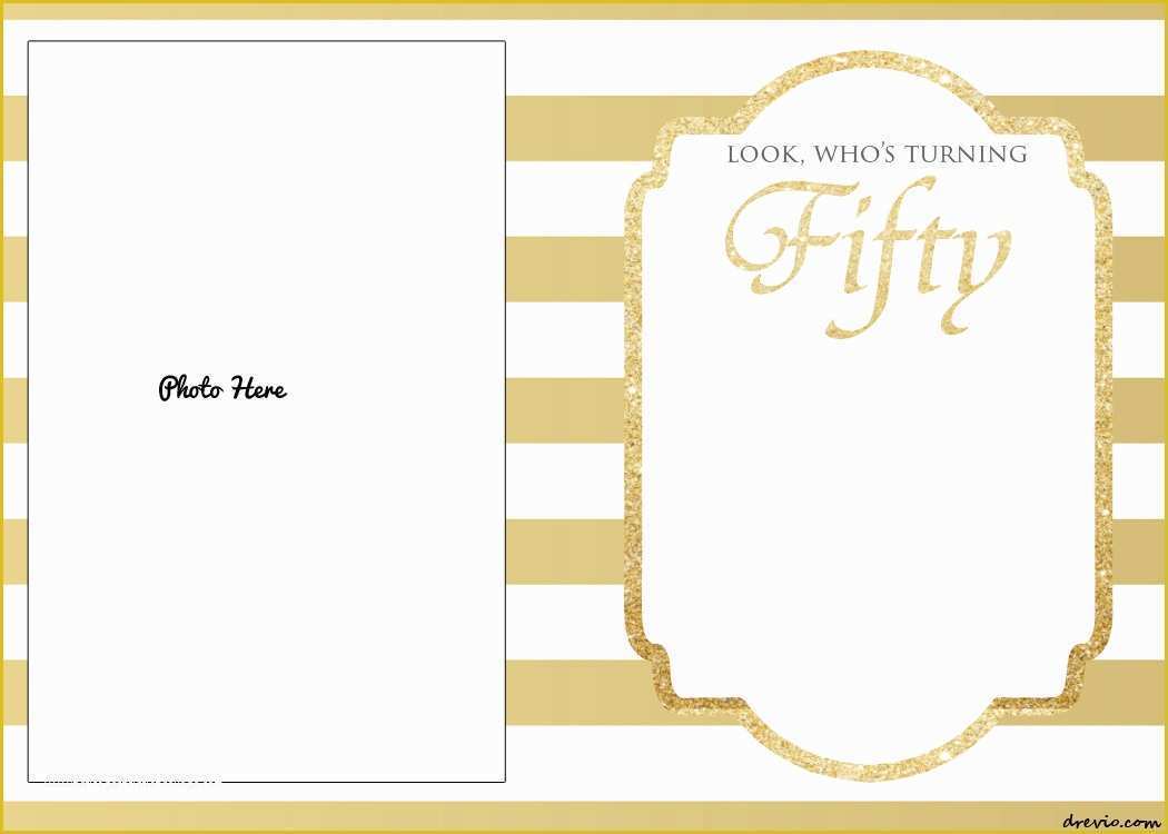 Free Anniversary Invitation Templates Of Free Printable 50th Birthday Invitations Template