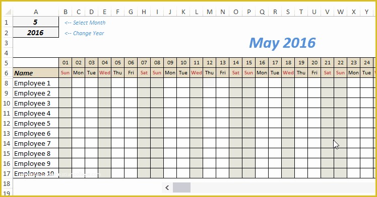 Free Annual Leave Spreadsheet Excel Template Of Free Excel Leave Tracker Template Updated for 2018