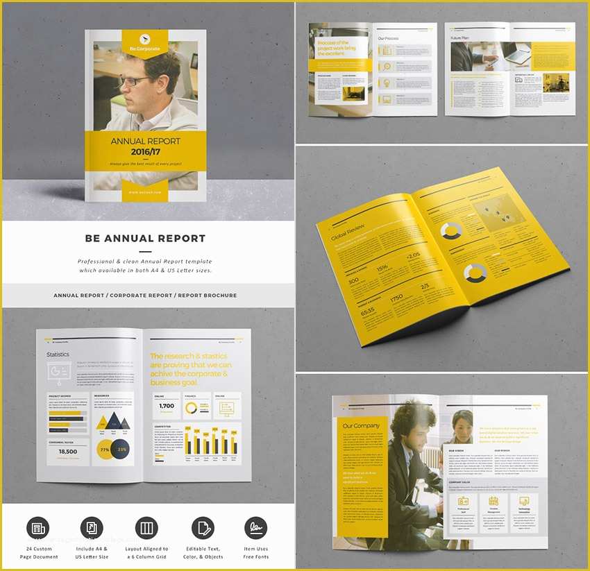 Free Annual Report Template Indesign Of 15 Annual Report Templates with Awesome Indesign Layouts