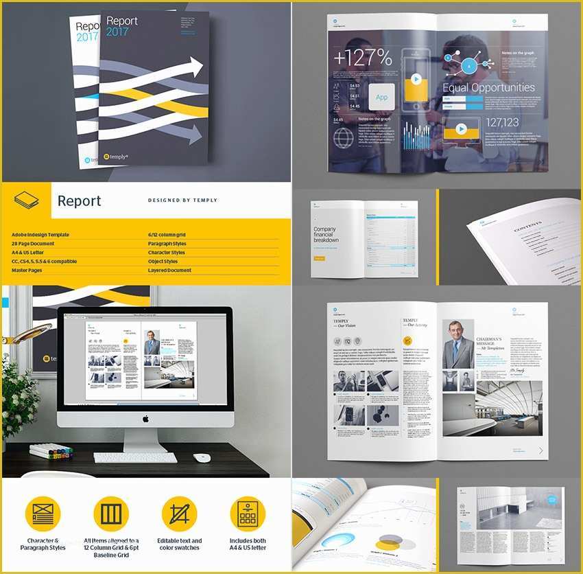 Free Annual Report Template Indesign Of 15 Annual Report Templates with Awesome Indesign Layouts