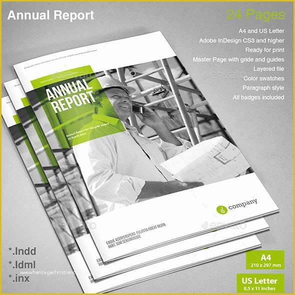 Free Annual Report Template Indesign Of 40 Best Corporate Indesign Annual Report Templates