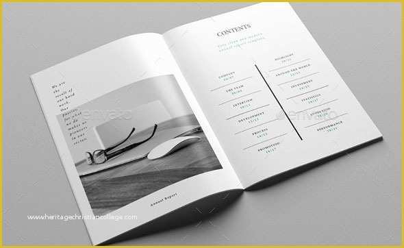 Free Annual Report Template Indesign Of 40 Best Corporate Indesign Annual Report Templates