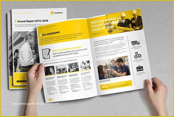 Free Annual Report Template Indesign Of 40 Best Corporate Indesign Annual Report Templates – Web