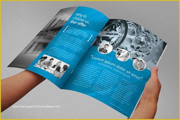 Free Annual Report Template Indesign Of Annual Report Brochure Indesign Template On Behance