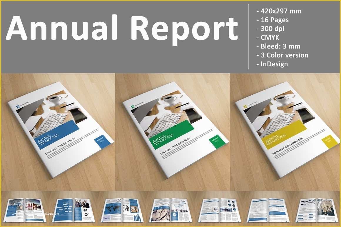Free Annual Report Template Indesign Of Annual Report Template V136 Brochure Templates