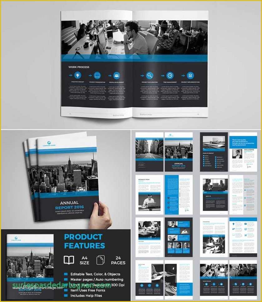 Free Annual Report Template Indesign Of Free Annual Report Template Indesign