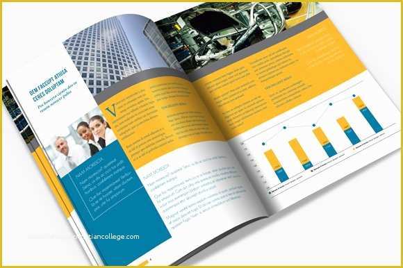 Free Annual Report Template Indesign Of Indesign Brochure Template Brochure Templates Creative