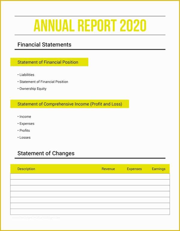 Free Annual Report Template Of Annual Report Template 38 Free Word Pdf Documents