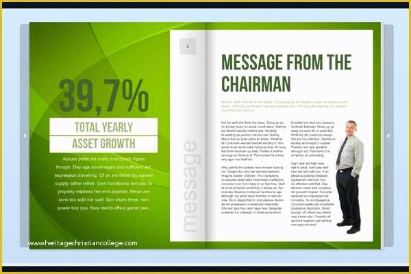 Free Annual Report Template Of Annual Report Template