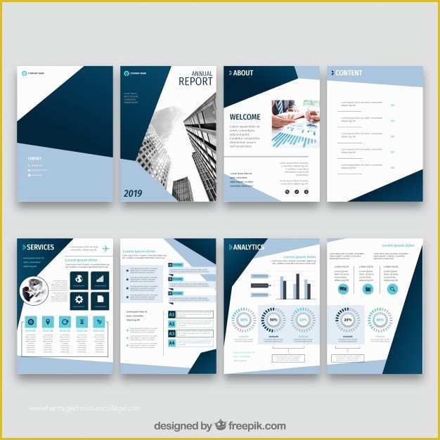 Free Annual Report Template Of Annual Report Vectors S and Psd Files