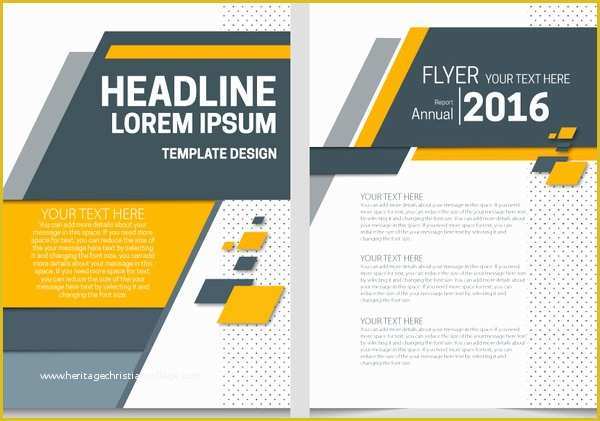 Free Annual Report Template Of Catalog Free Vector 101 Free Vector for