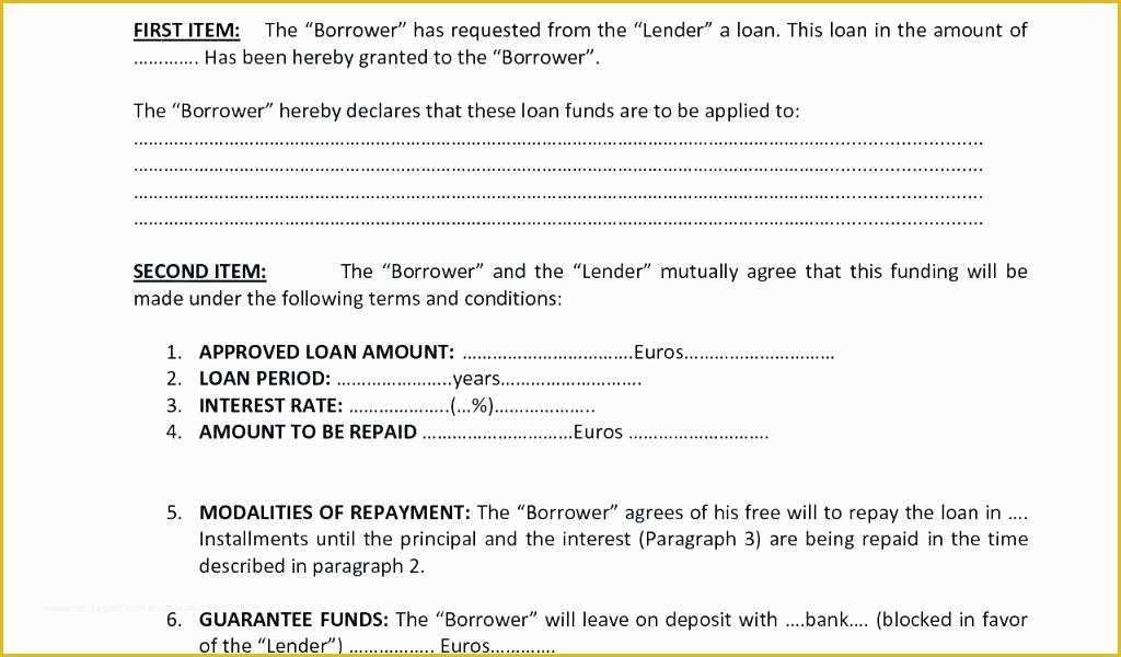 Free Anti Money Laundering Policy Template for Mortgage Brokers Of Contract Template for Borrowing Money Templates