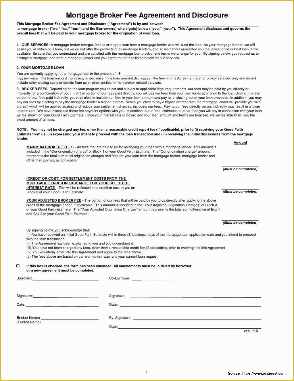 Free Anti Money Laundering Policy Template for Mortgage Brokers Of Private Mortgage Agreement form form Resume Examples