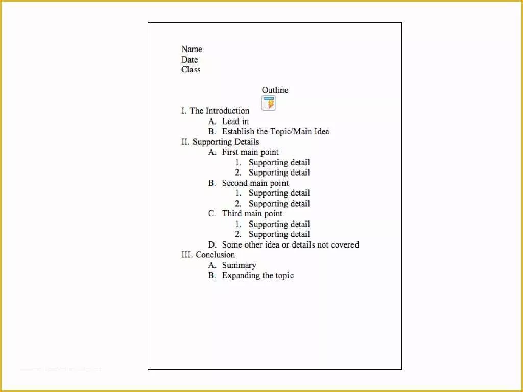 Free Apa Template for Word 2016 Of Apa Outline Template