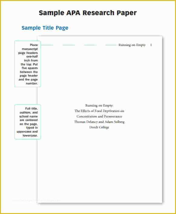 Free Apa Template for Word 2016 Of Outline Example Apa Idealstalist