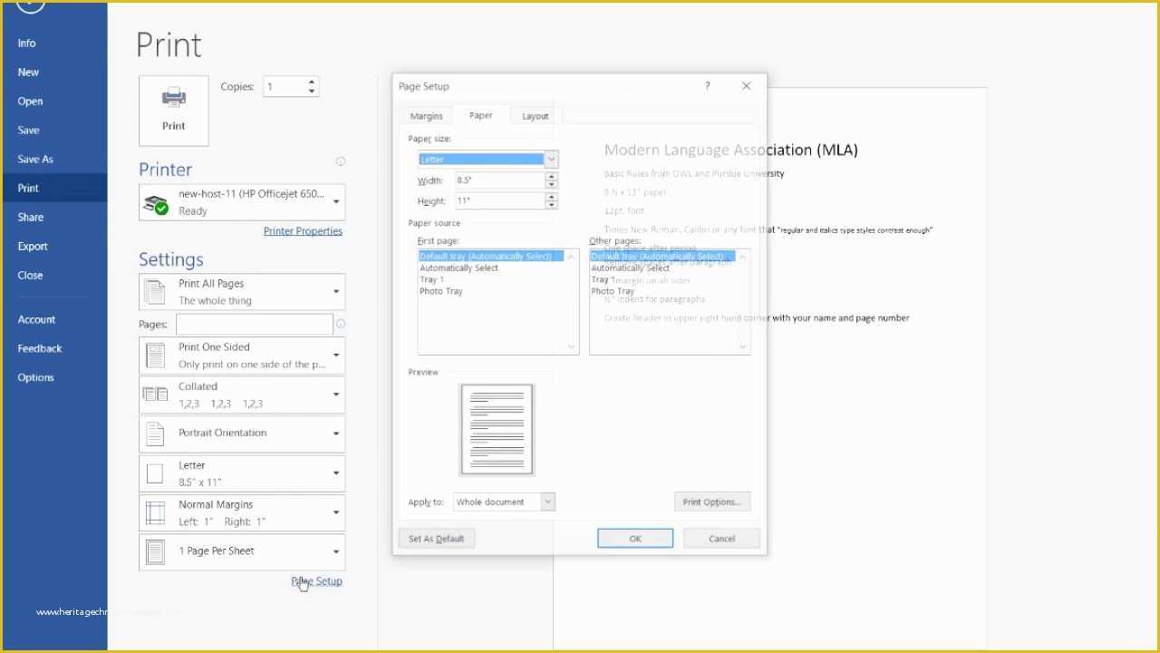 Free Apa Template for Word 2016 Of Tutorial Mla Style format In Word 2016