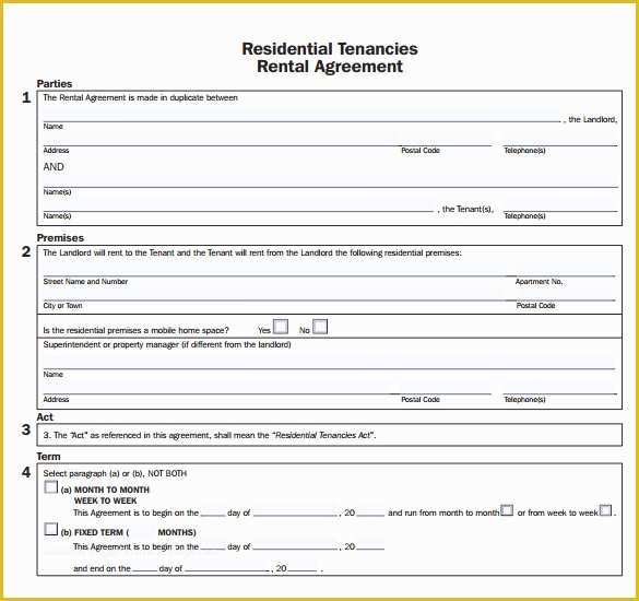 Free Apartment Lease Agreement Template Of Sample Apartment Rental Agreement Template 7 Free