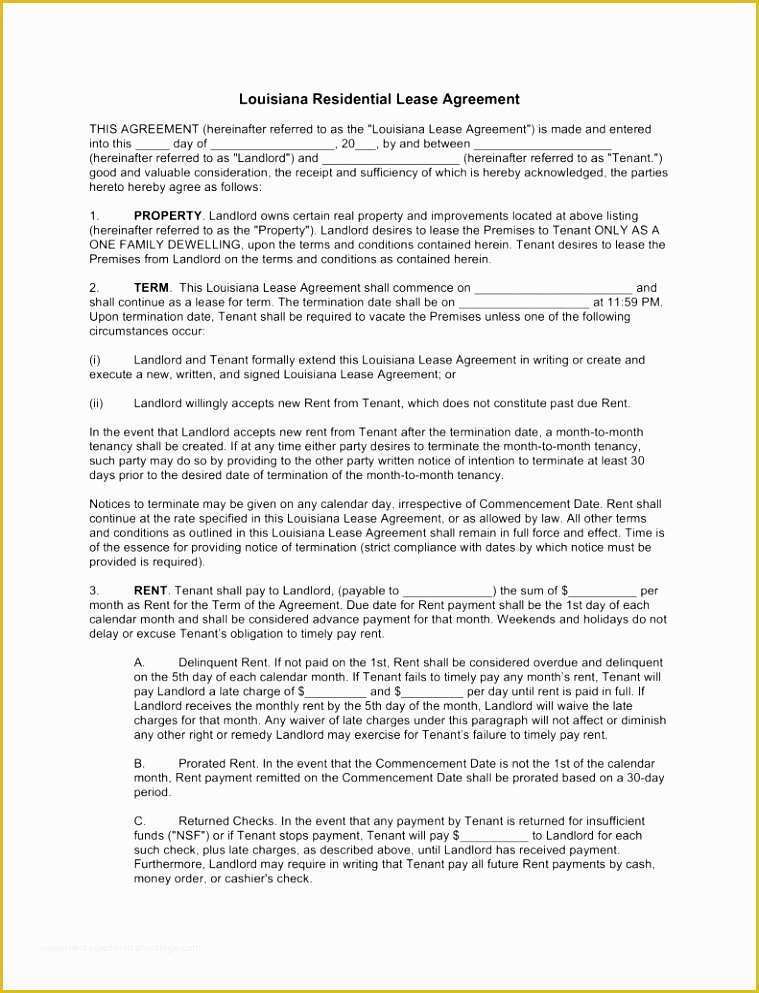 Free Apartment Lease Agreement Template Word Of Blank Rental Lease Insrenterprises Simple Apartment Lease