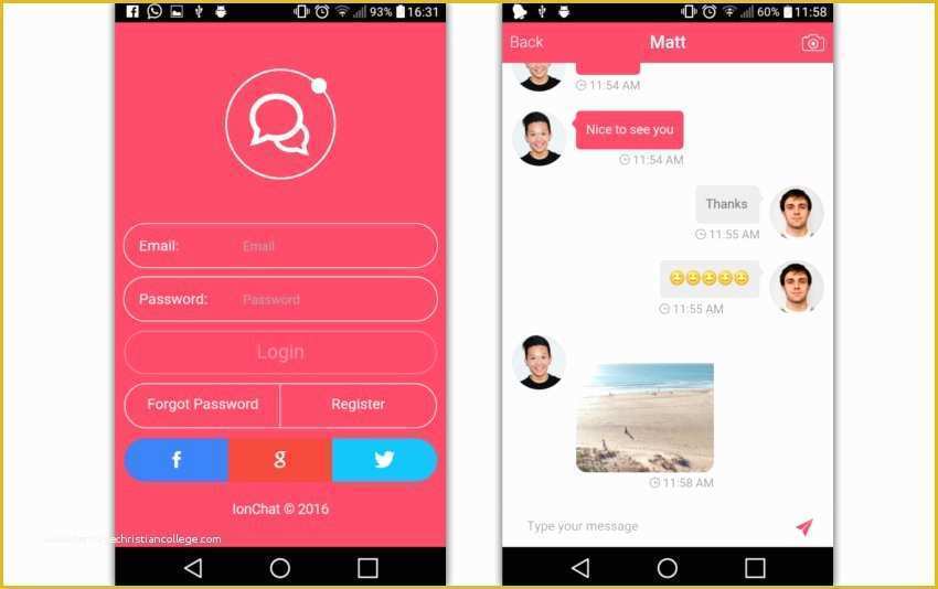 Free App Design Templates Of 15 Best Ionic App Templates