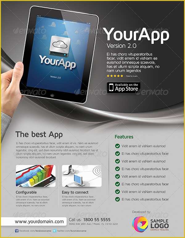 Free App Flyer Template Of Award Winning Flyer Yourweek Page 13