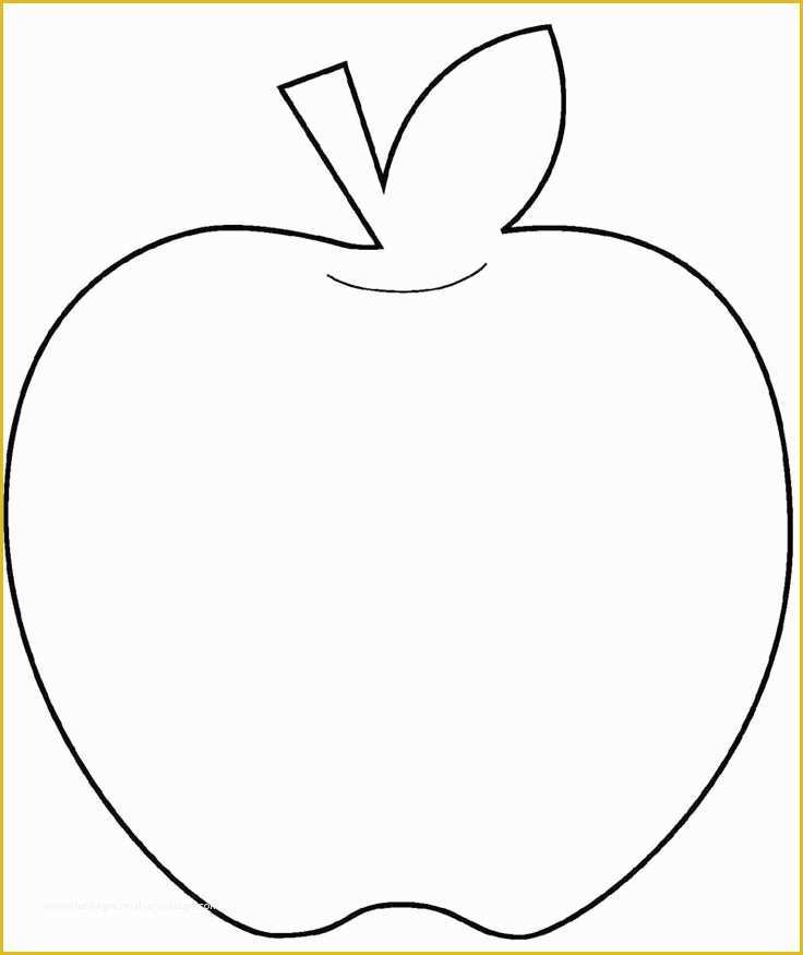 Free Apple Pages Templates Of Apple Clipart Cut Out Pencil and In Color Apple Clipart