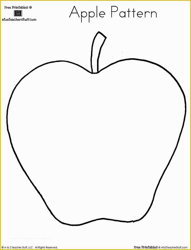 Free Apple Pages Templates Of Blank Apple Writing Page or Shape Book Free Printable