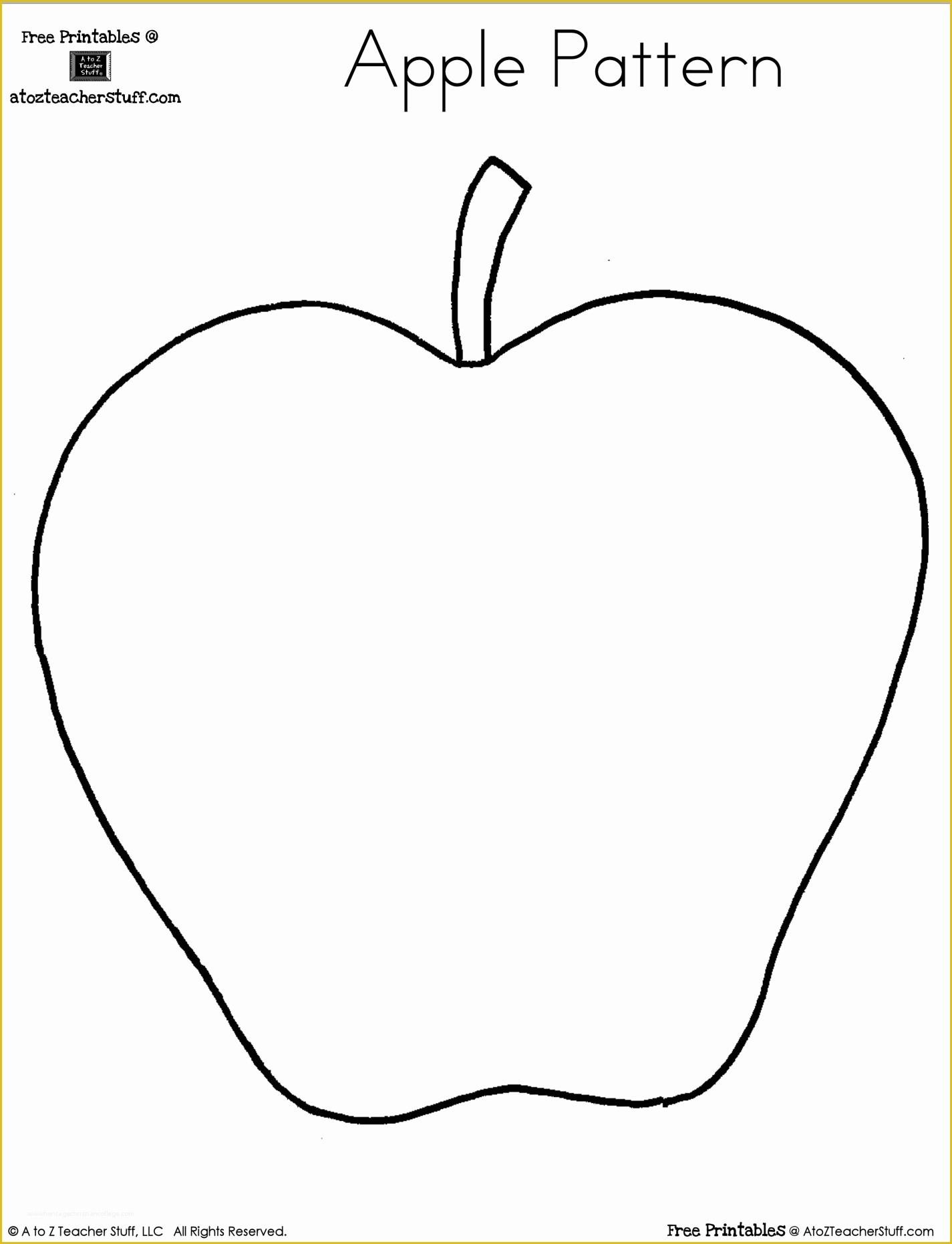 Free Apple Pages Templates Of Blank Apple Writing Page or Shape Book Free Printable