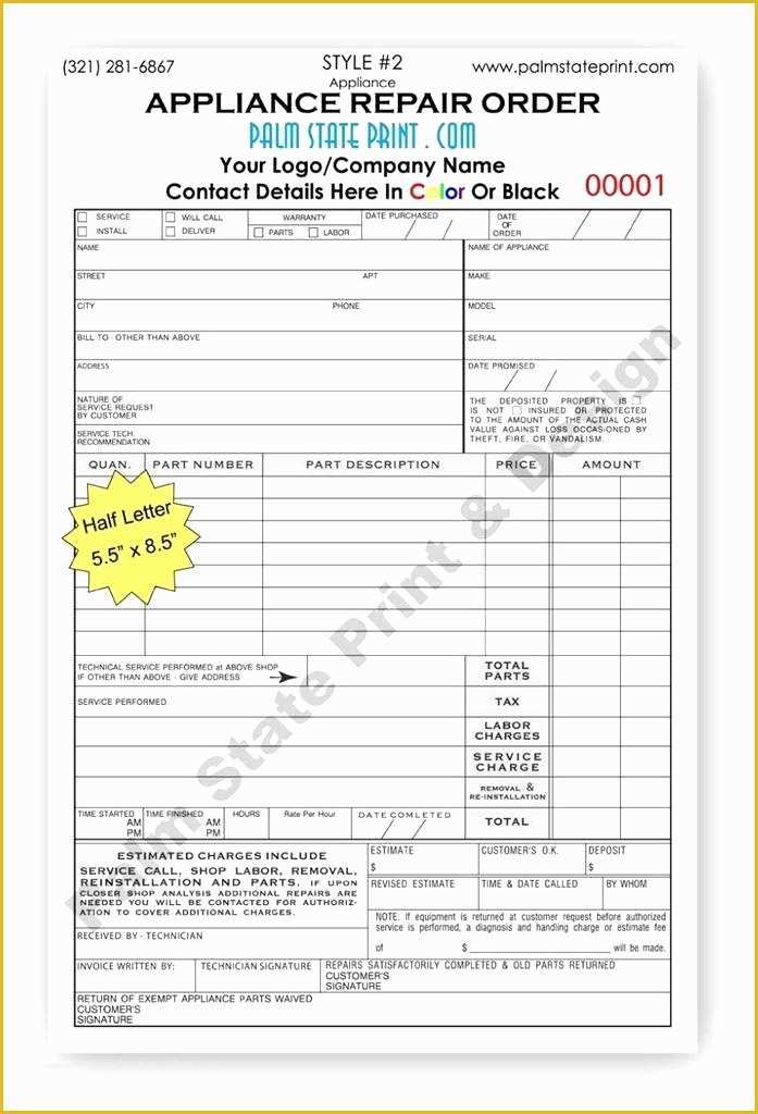 Free Appliance Repair Invoice Template Of Appliance Repair Invoice Template 13 Quick Tips for Ah