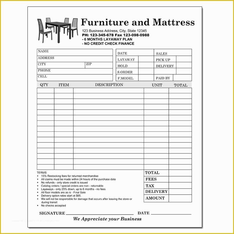 Free Appliance Repair Invoice Template Nisma Info