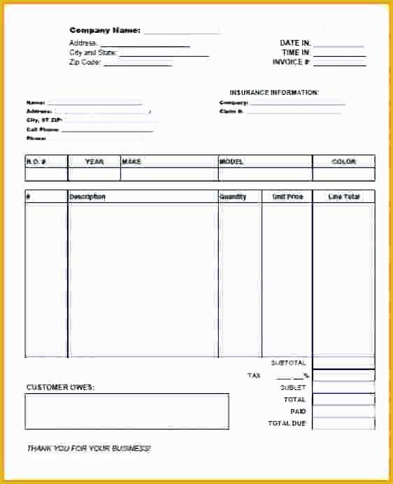 Free Appliance Repair Invoice Template Nisma Info