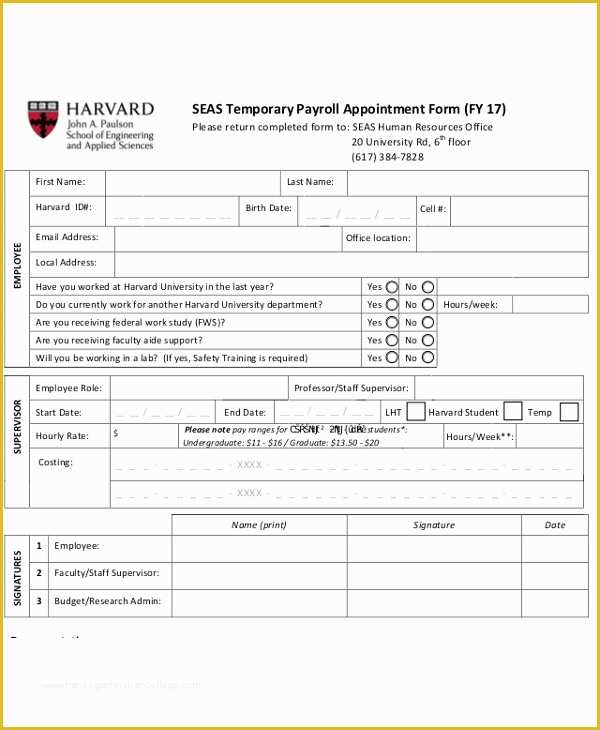 Free Appointment form Template Of 5 Temporary Appointment Letter Templates Free Word Pdf