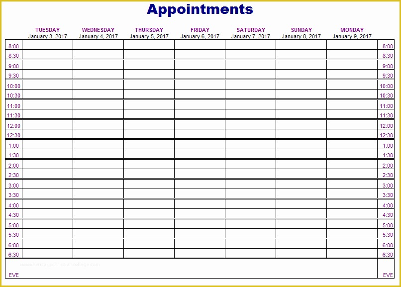 appointment-sheet-template-word