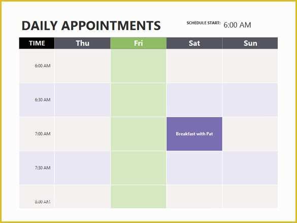 Free Appointment form Template Of Appointment Schedule Templates 18 Free Word Excel Pdf