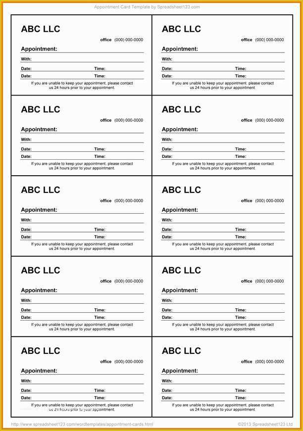 Free Appointment form Template Of Daily Appointment Sheet Template Templates Resume