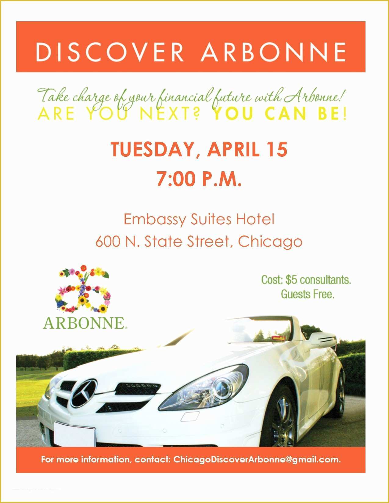Free Arbonne Flyer Templates Of April 2014 Discover Arbonne Chicago Tickets Tue Apr 15