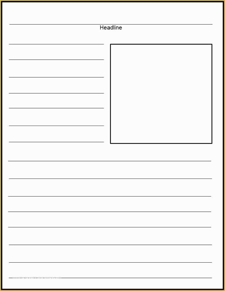 Free Article Writing Template Of Best 25 Newspaper Article Template Ideas On Pinterest