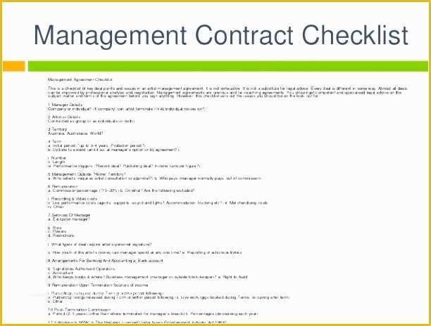 Free Artist Management Contract Template Of 6 Artist Management Contract Template Spqpe