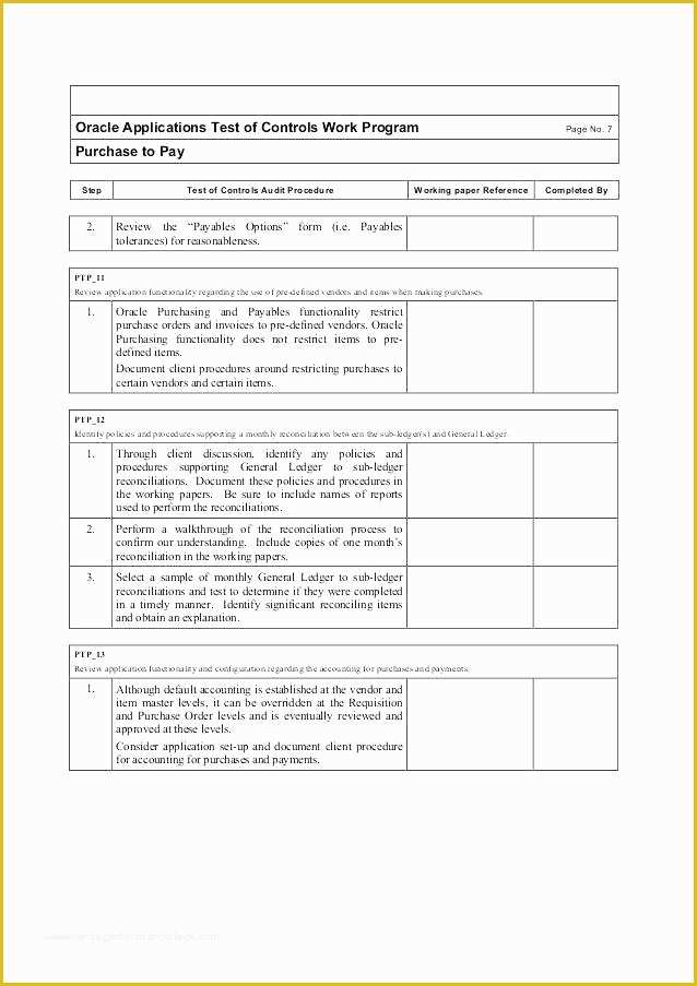 Free Audit Program Templates Of Internal Audit Schedule Template Plan Sample Pdf