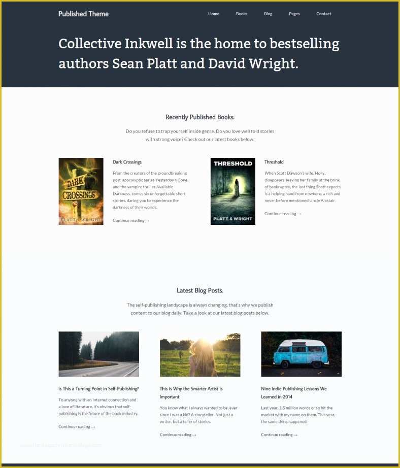 Free Author Website Templates Of 3 Best Author Blogger Templates &themes