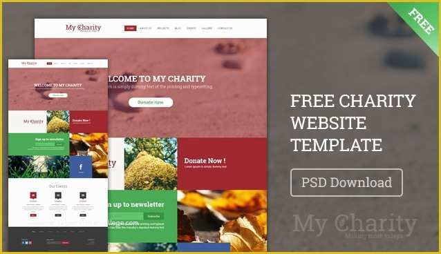 Free Author Website Templates Of Charity Website Template Psd › Free Web Templates Css Author