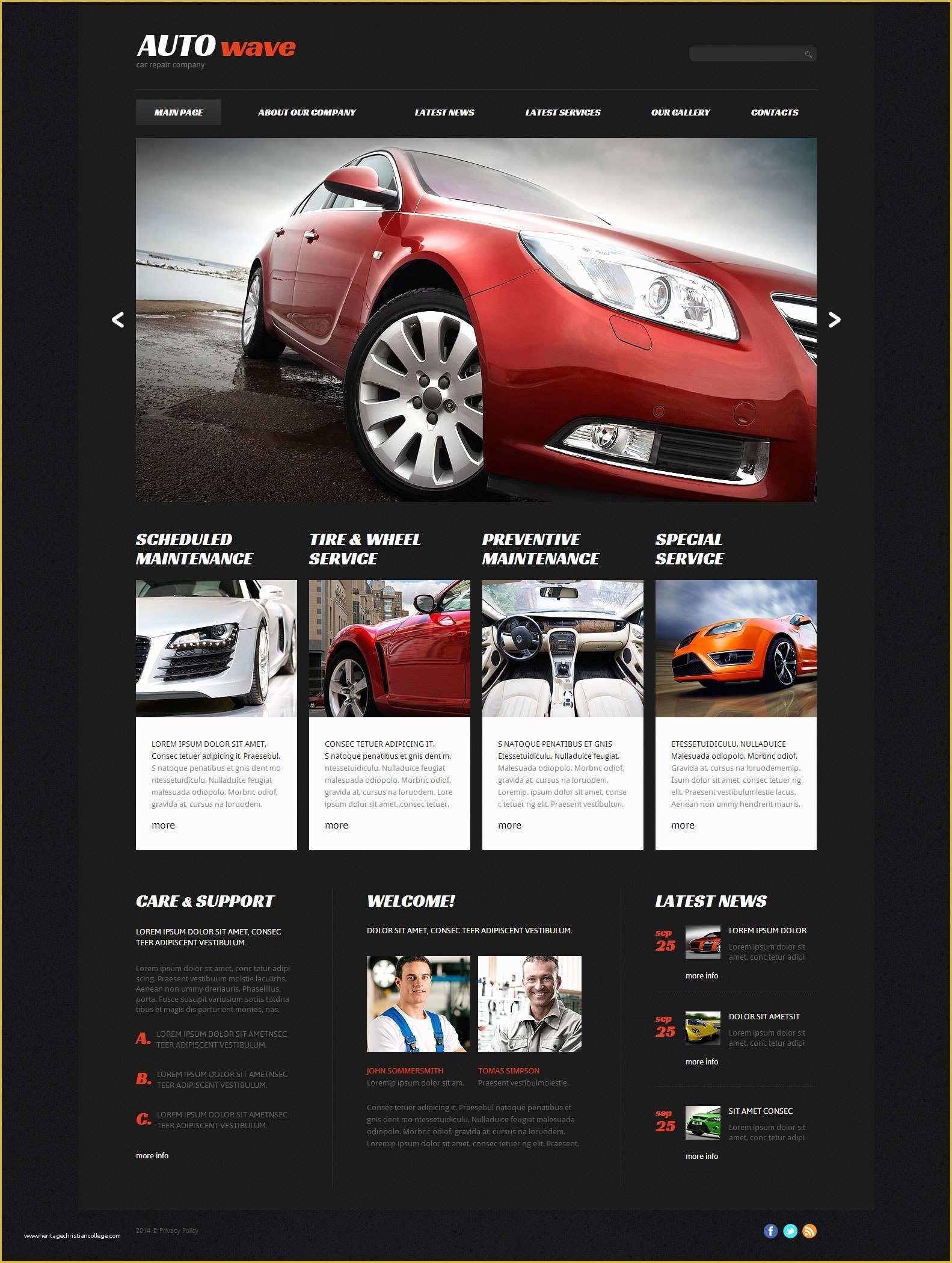 Free Auto Dealer Website Template Of 22 Best Premium Car Website Templates