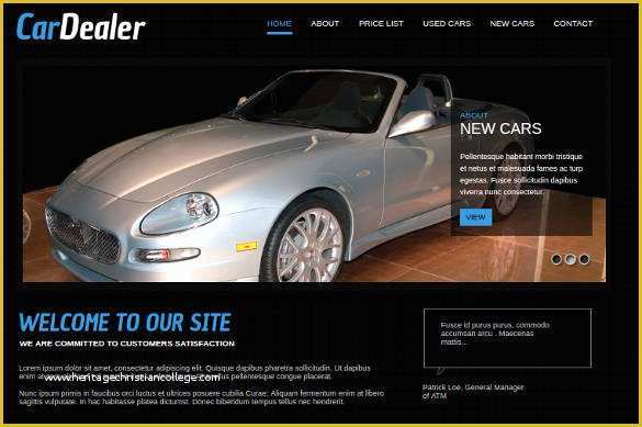 Free Auto Dealer Website Template Of 28 Car Dealer Website themes & Templates