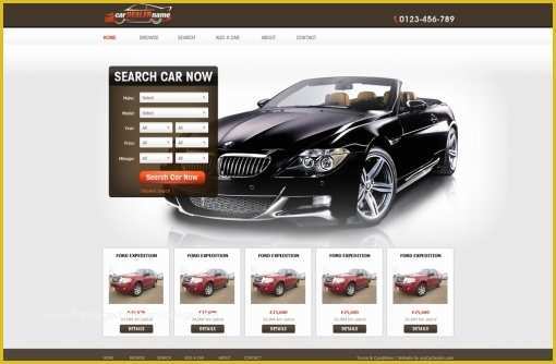 Free Auto Dealer Website Template Of Automotive Sales Website Template Popteenus