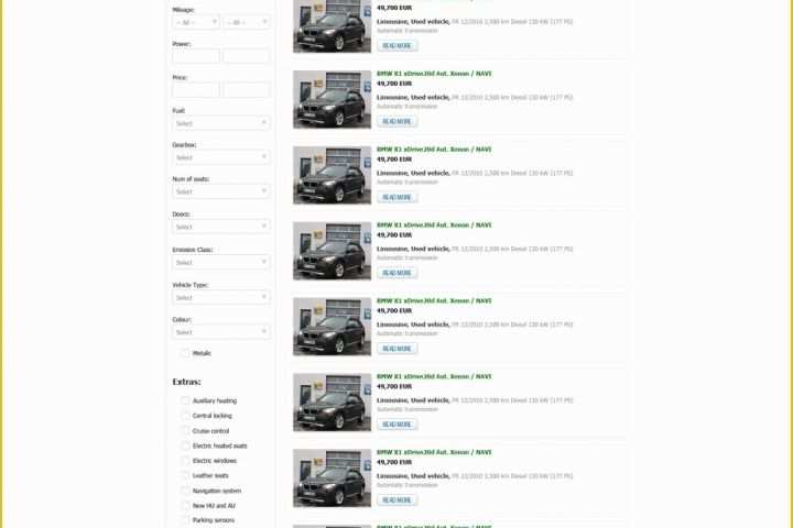 Free Auto Dealer Website Template Of Car Dealer Website Template