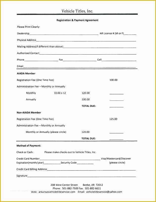 Free Auto Sale Contract Template Of Free Auto Bill Sale Printable Template Motor Download